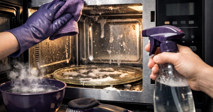 Magnetron schoonmaken voor een frisse keuken en langere levensduur