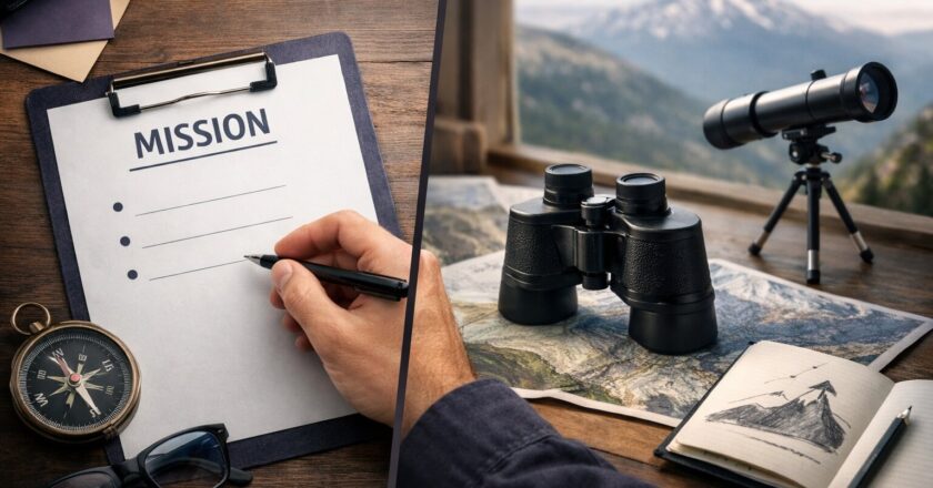 Het verschil tussen missie en visie als fundament voor richting en keuzes