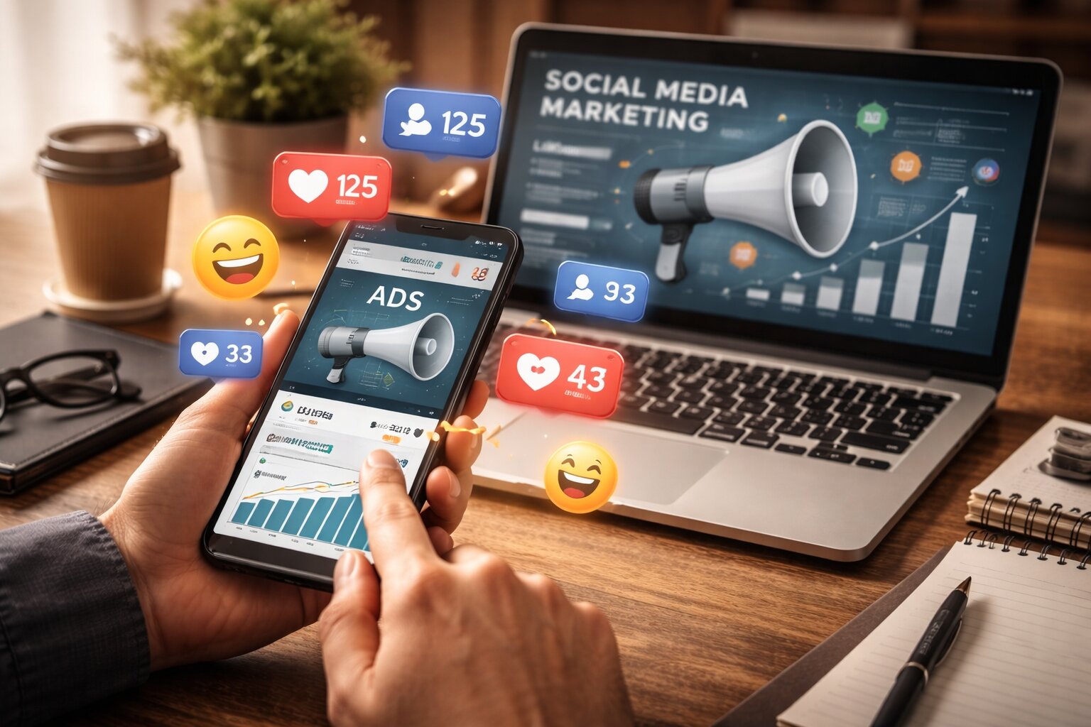 adverteren via social media