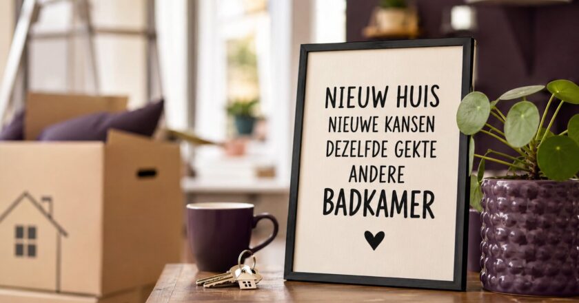 Grappige teksten voor een nieuwe woning: Maak een entree met humor!
